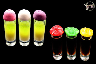 2 espectaculares cocteles shots