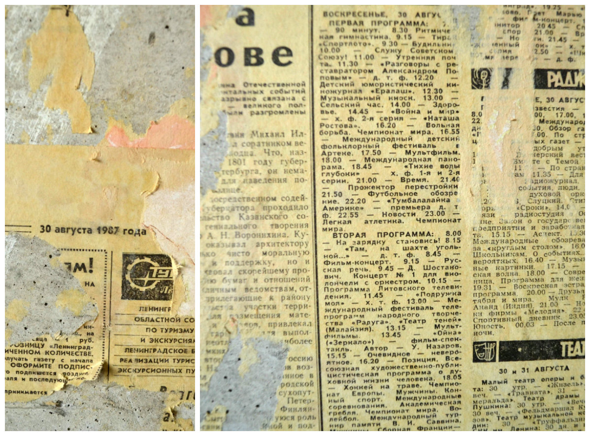 Ветер посвистывал в рамках и шевелил на полу старые газеты