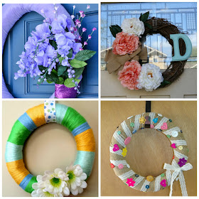 Four Spring Wreath Ideas 