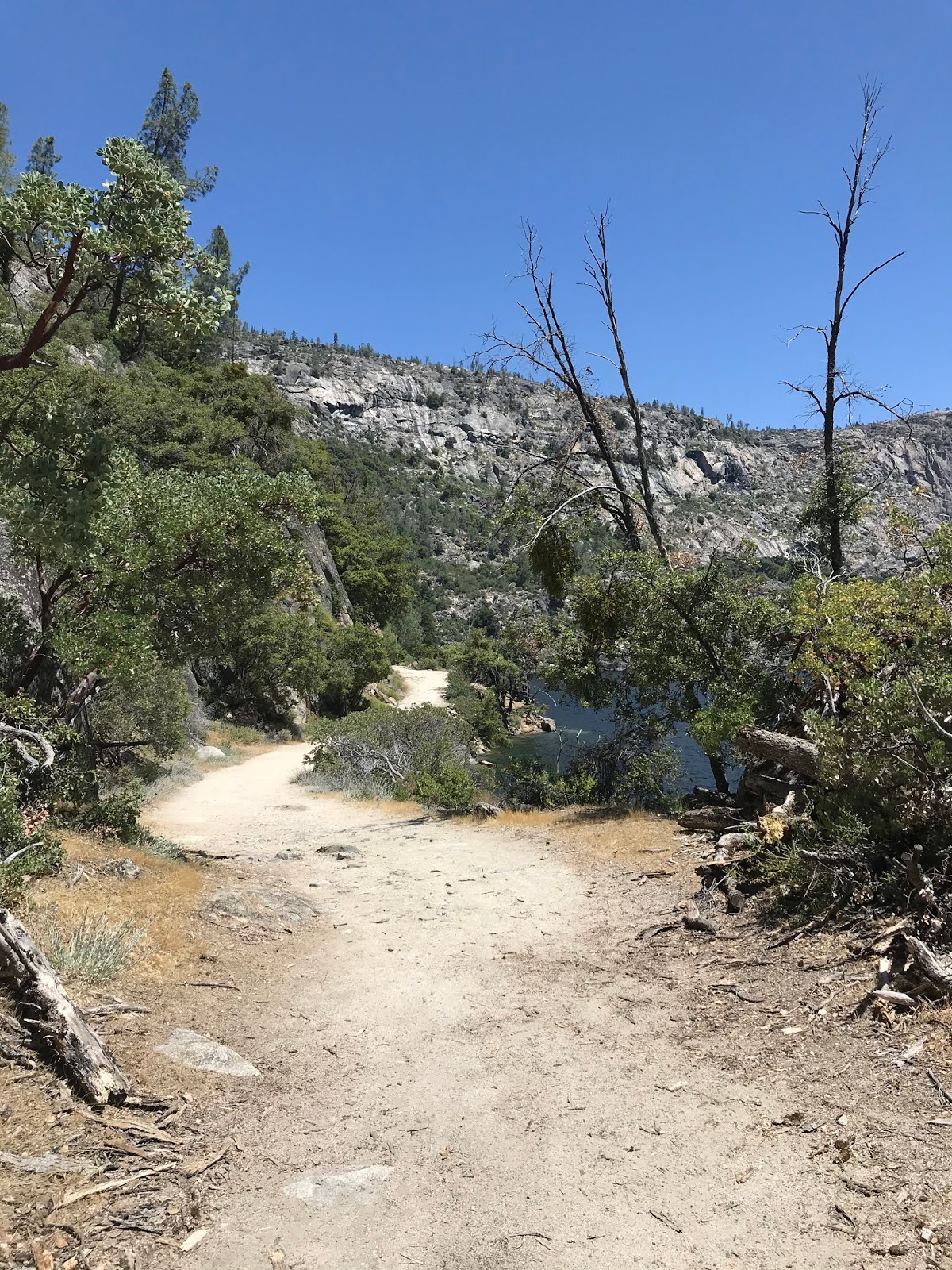 Hetch Hetchy Valley; Hetch Hetchy Railroad, abandoned Lake Eleanor Road