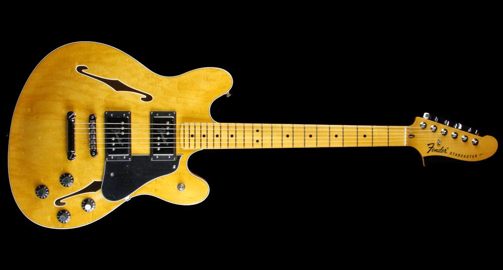 Blog da Garagem Fender Starcaster SemiHollowbody Electric Guitar