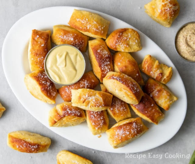Homemade Soft Pretzel Bites