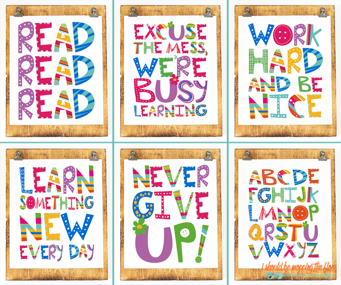 Printable Classroom Decor Printable Classroom Decor