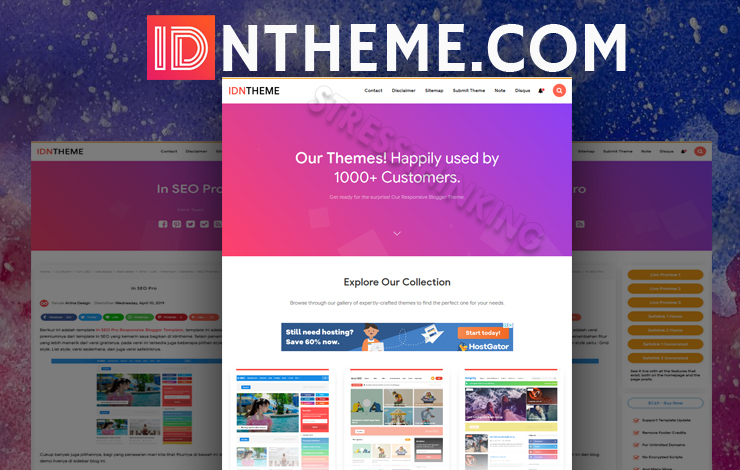 IDNtheme Pro Responsive Blogger Template