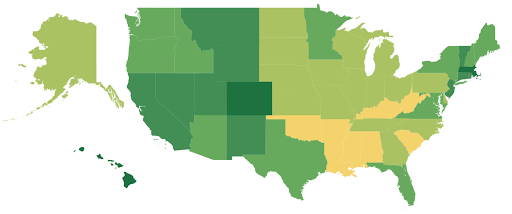 Mapping the United States