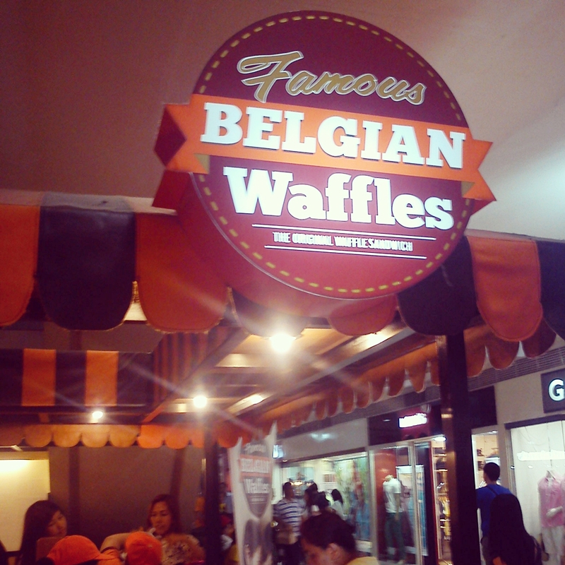 The Famous Belgian Waffles is love! diane wants to write