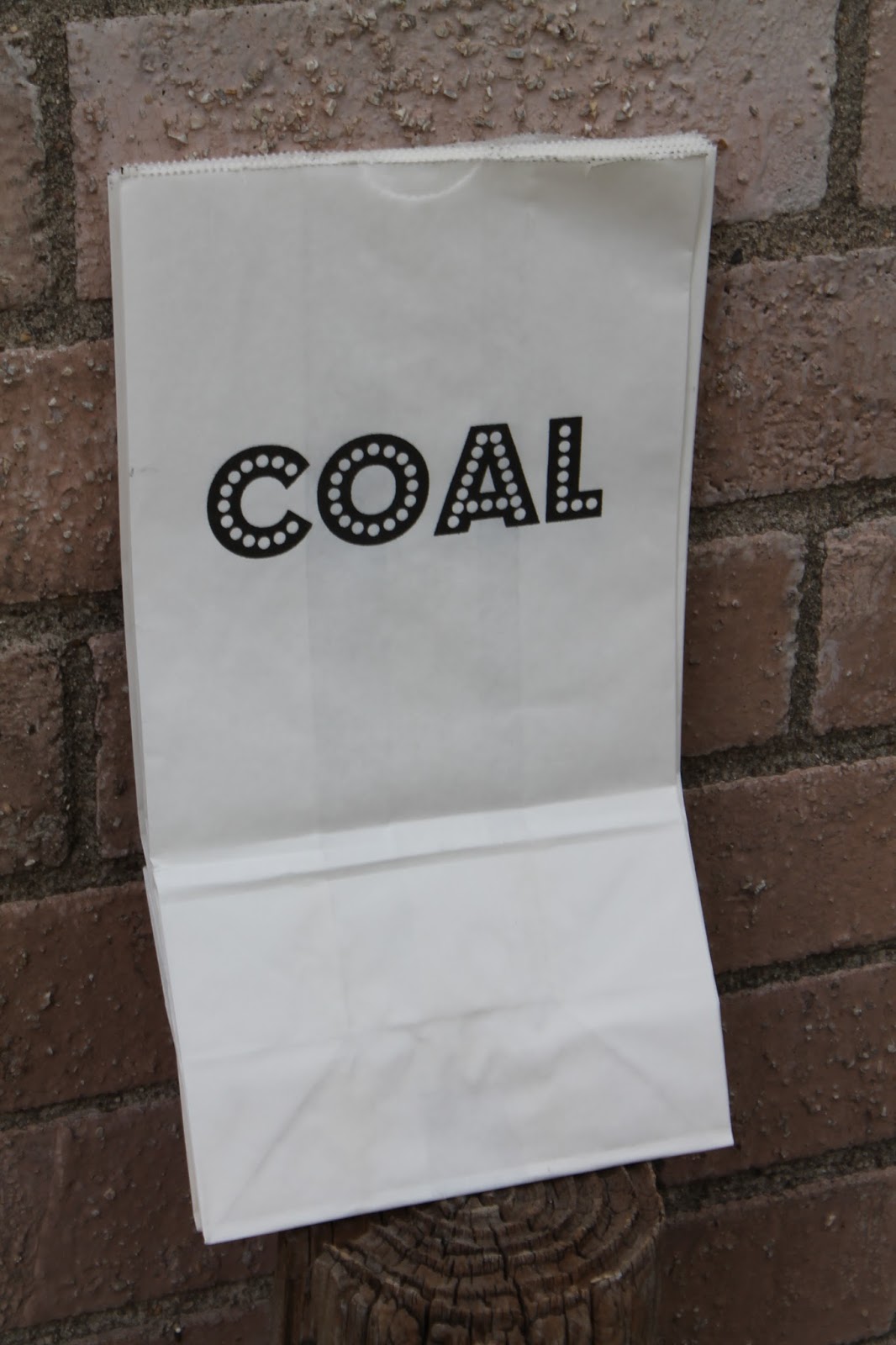 Christy Robbins Coal Gift Bags