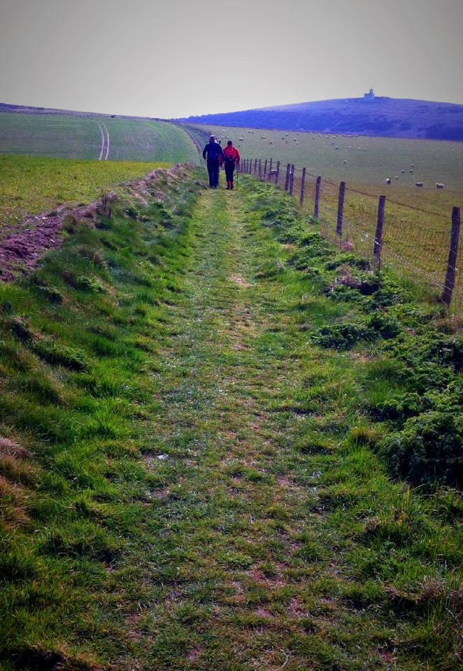 'SUMMER WINE' HIKERS Butts Brow to East Dean circuit