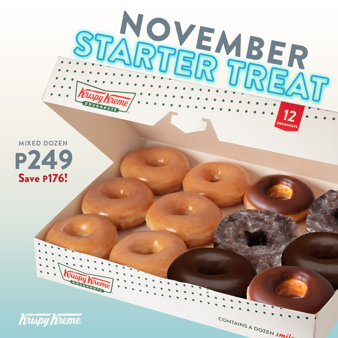 Manila Shopper Krispy Kreme Nov 2020 Starter Treat