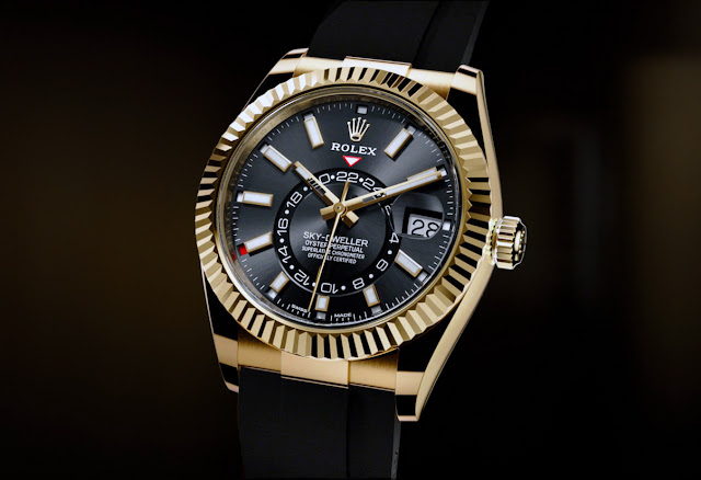Rolex Oyster Perpetual Sky-Dweller with Oysterflex bracelet 326238