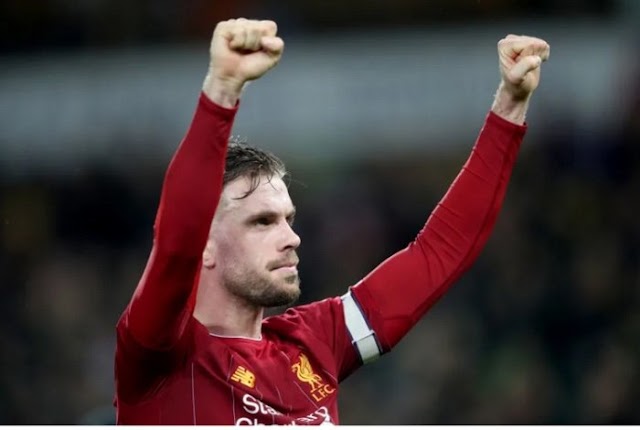FWA Footballer Of The Year 2020: Liverpool Captain, Jordan Henderson Wins Best Player In England By Football Writers