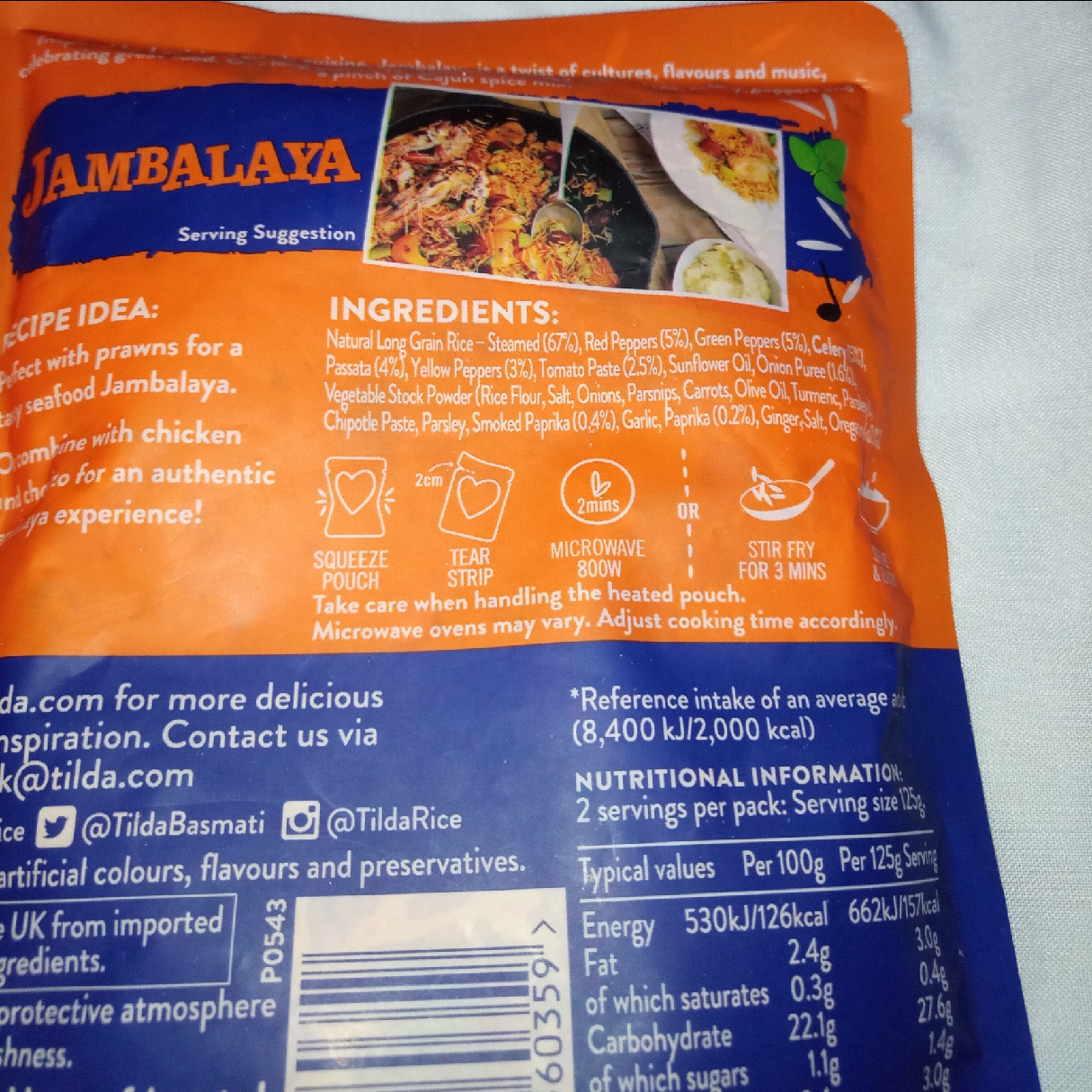 Supersupergirl's Food Reviews [Review] Tilda Jambalaya Rice