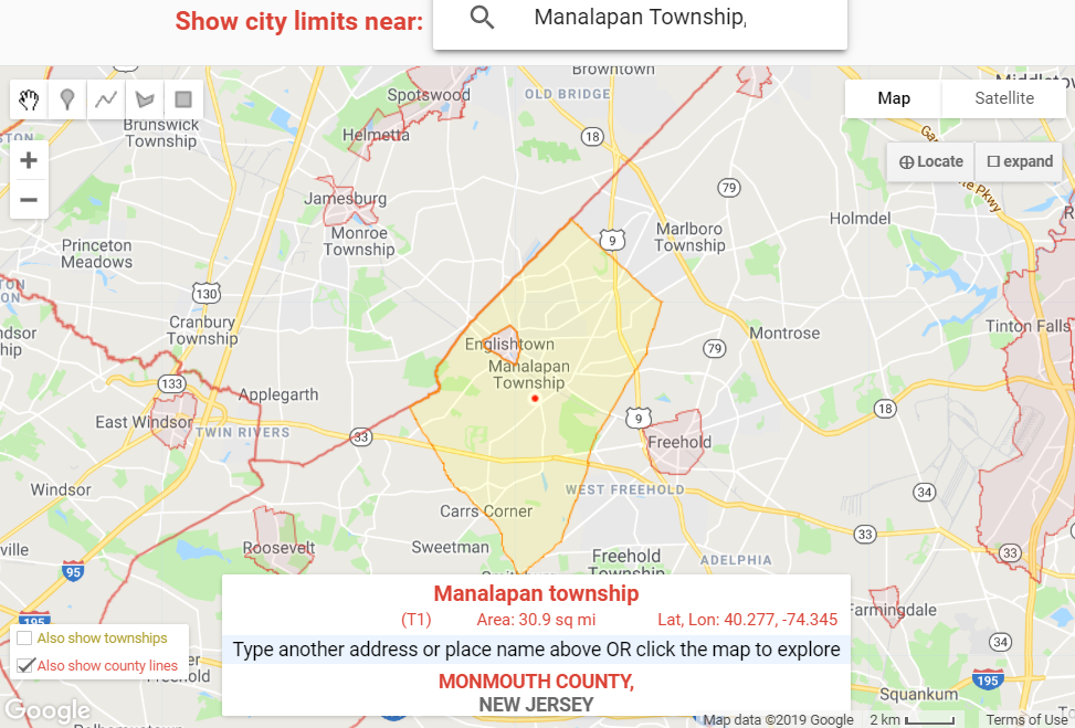 Townships have arrived! free tools on Google Maps & Search