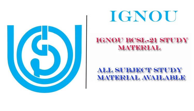 ignou bcsl-021 study material, bcsl-021 particle lab, ignouindia