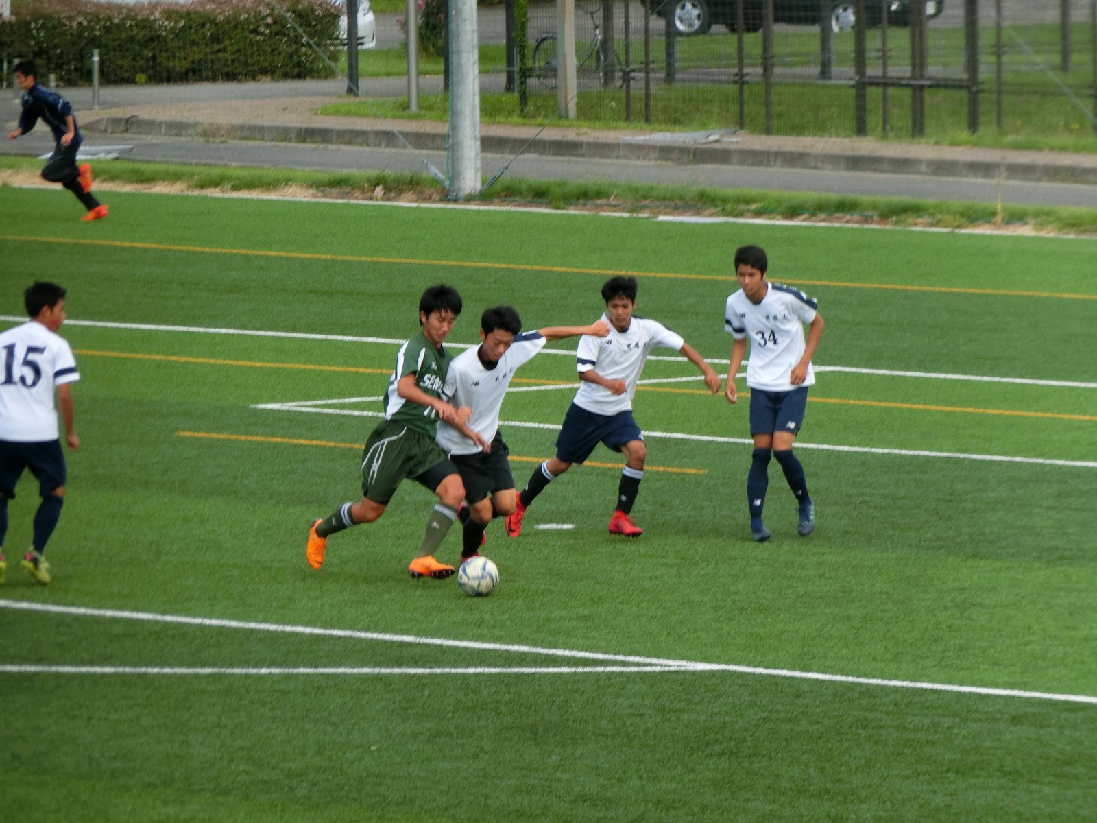専修大学北上高校男子サッカー部 Vs男鹿工業