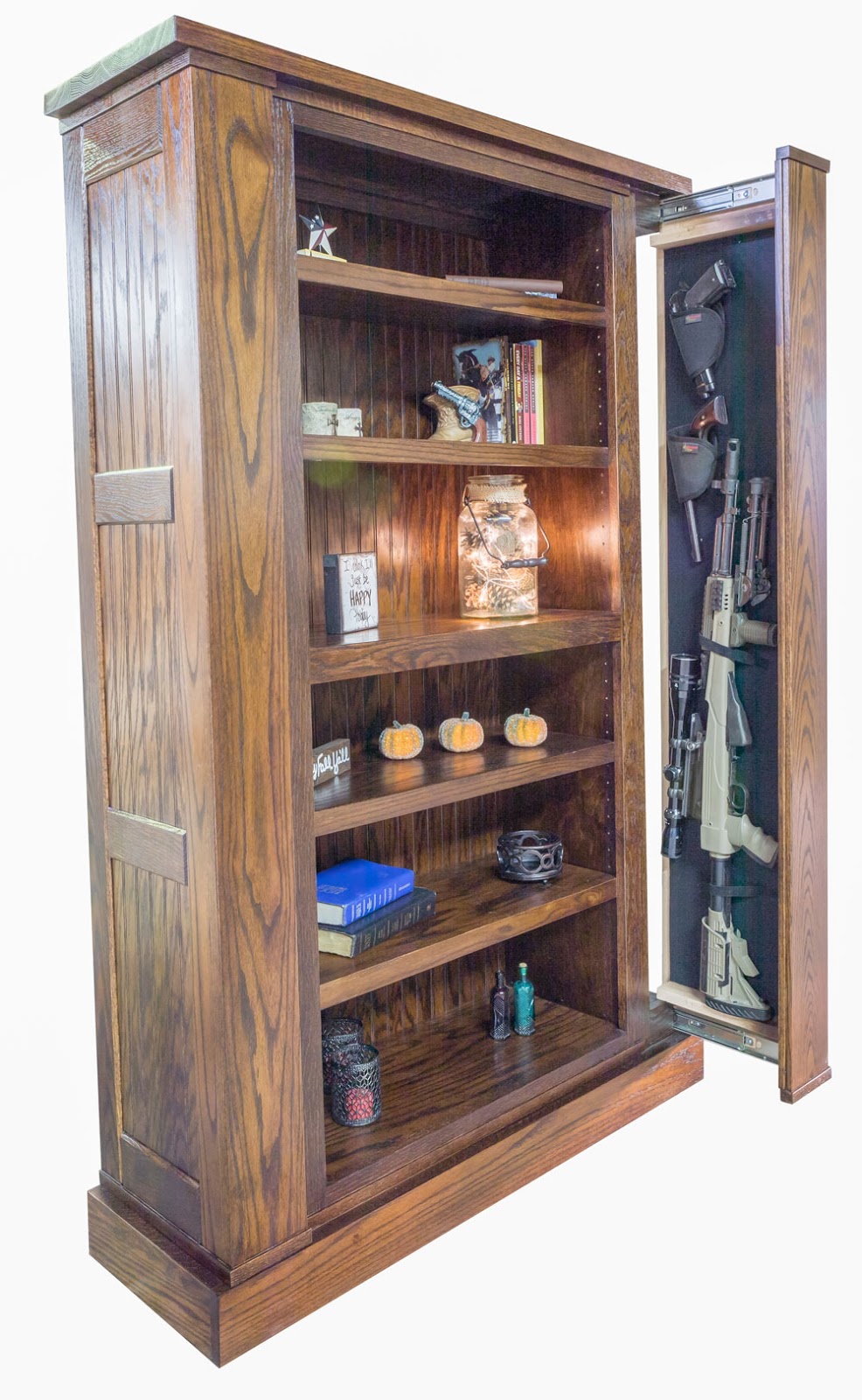 Buying nightstand with hidden gun safe online