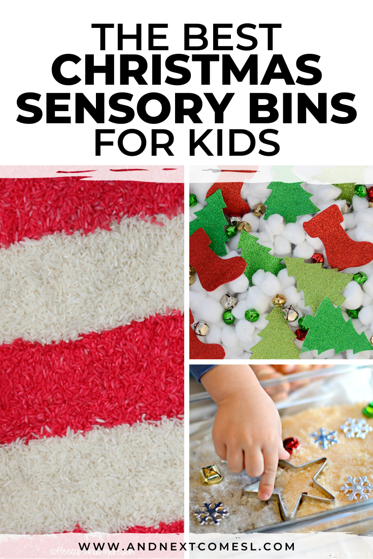  Sensory-N-Stuff Handmade Christmas Sensory Bin, Sensory Play,  Sensory Bins With Colored Rice, Christmas Sensory Bin For Children,  Christmas Gift Idea, Children Gift Idea : Handmade Products