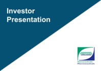 Investor presentation di Fine Foods & Pharmaceuticals NTM