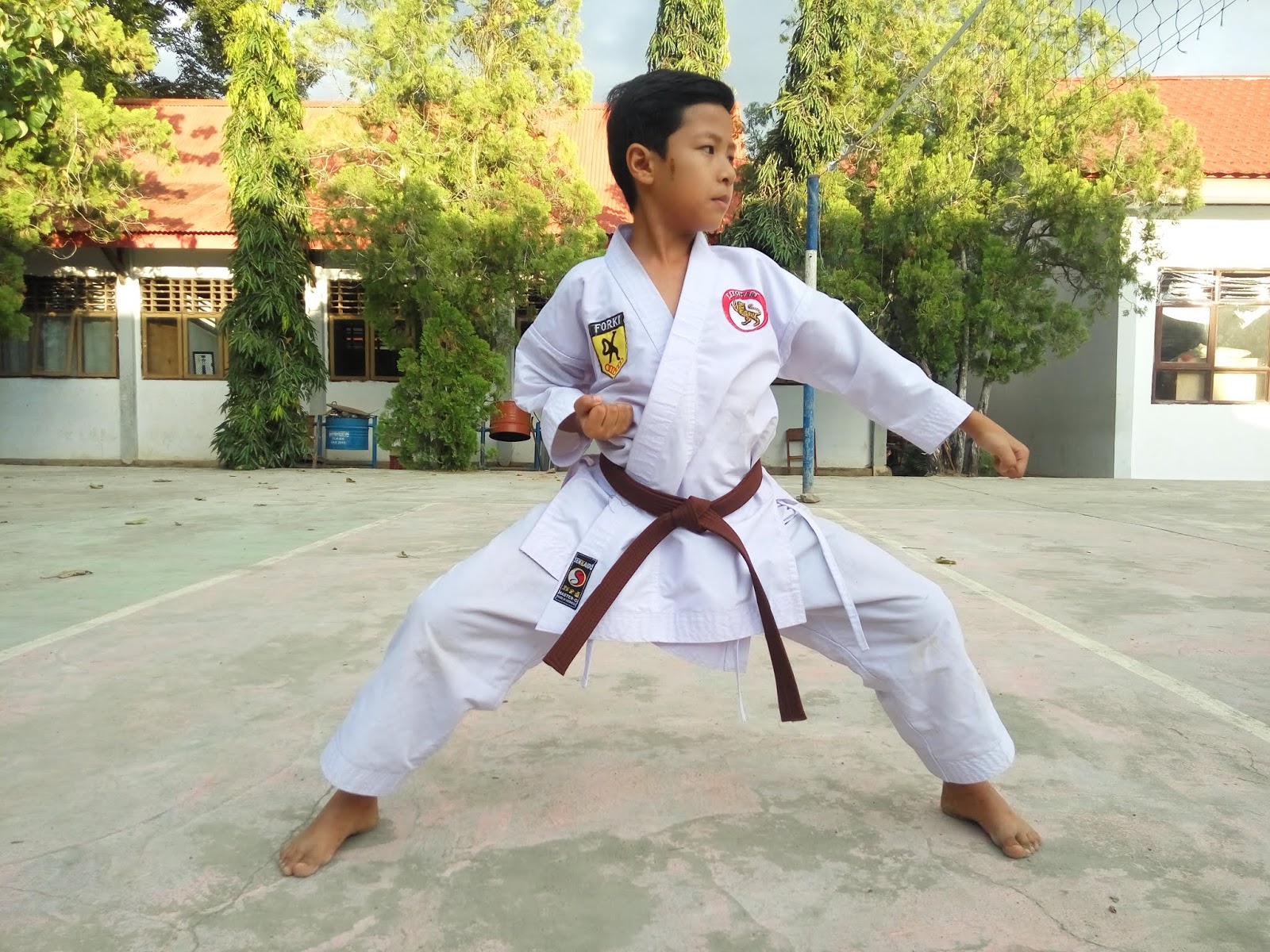 Gerakan Dasar Karate : Lemkari Kotamobagu