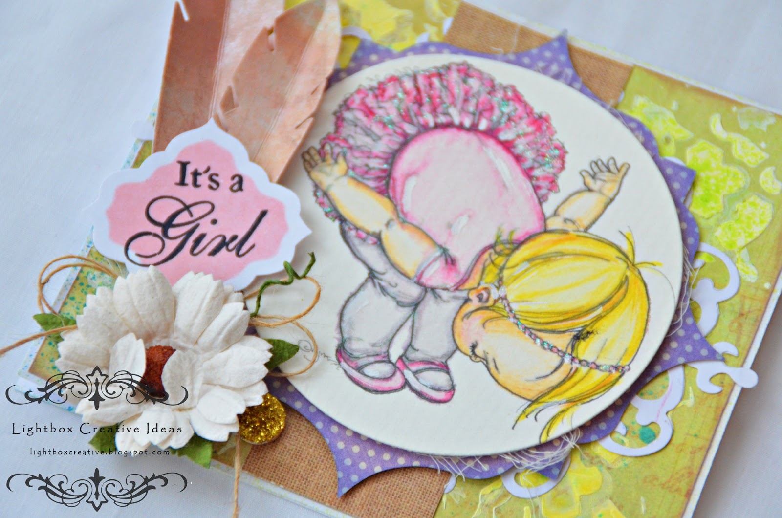 lightbox-creative-ideas-baby-girl-card