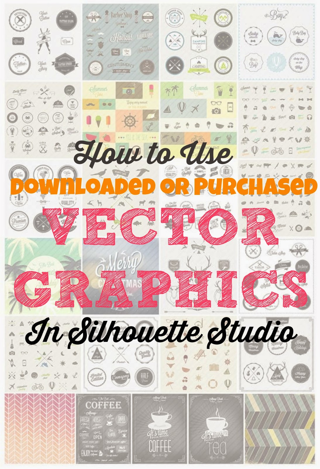 Silhouette Studio, Silhouette tutorial, vector graphics, downloaded