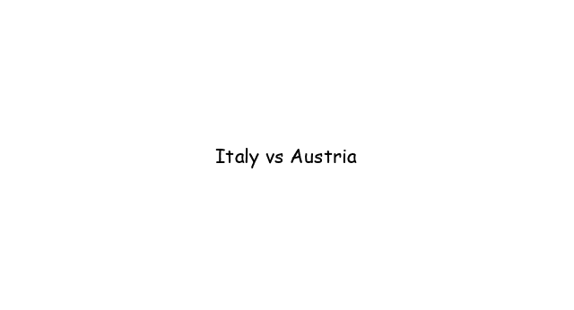Italy vs Austria