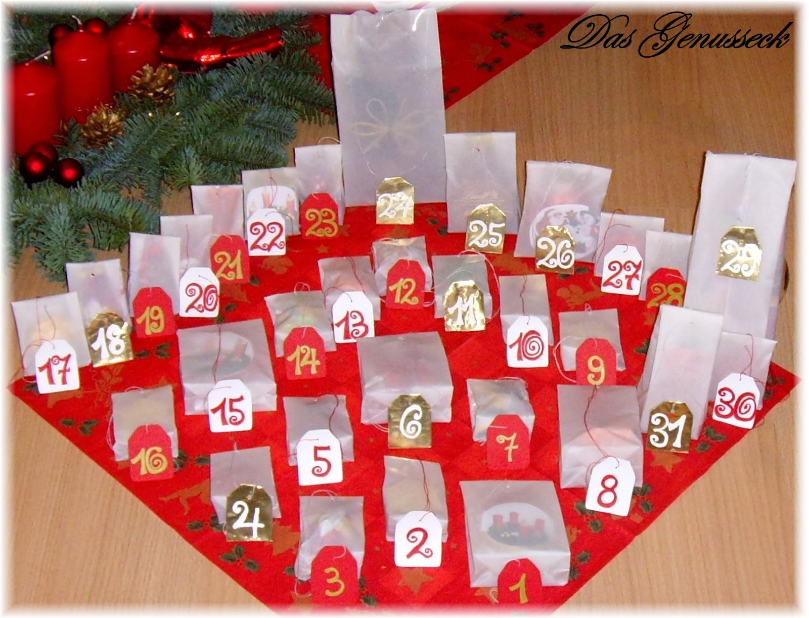 Das Genusseck Ein TeekannenAdventskalender für die Mama der Genießerin