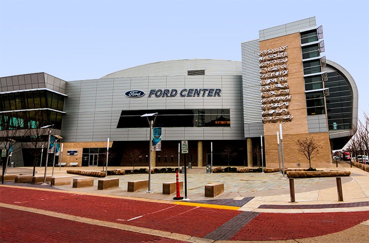 Pictures of the ford center in evansville indiana