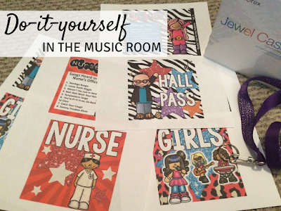 Make some rockin’ and unique hall passes for your classroom with this DIY classroom tutorial.  Grab an empty CD case and download this free file to get started.  Follow the Back to the School Blog Hop for even more great ideas for this busy time of the year.