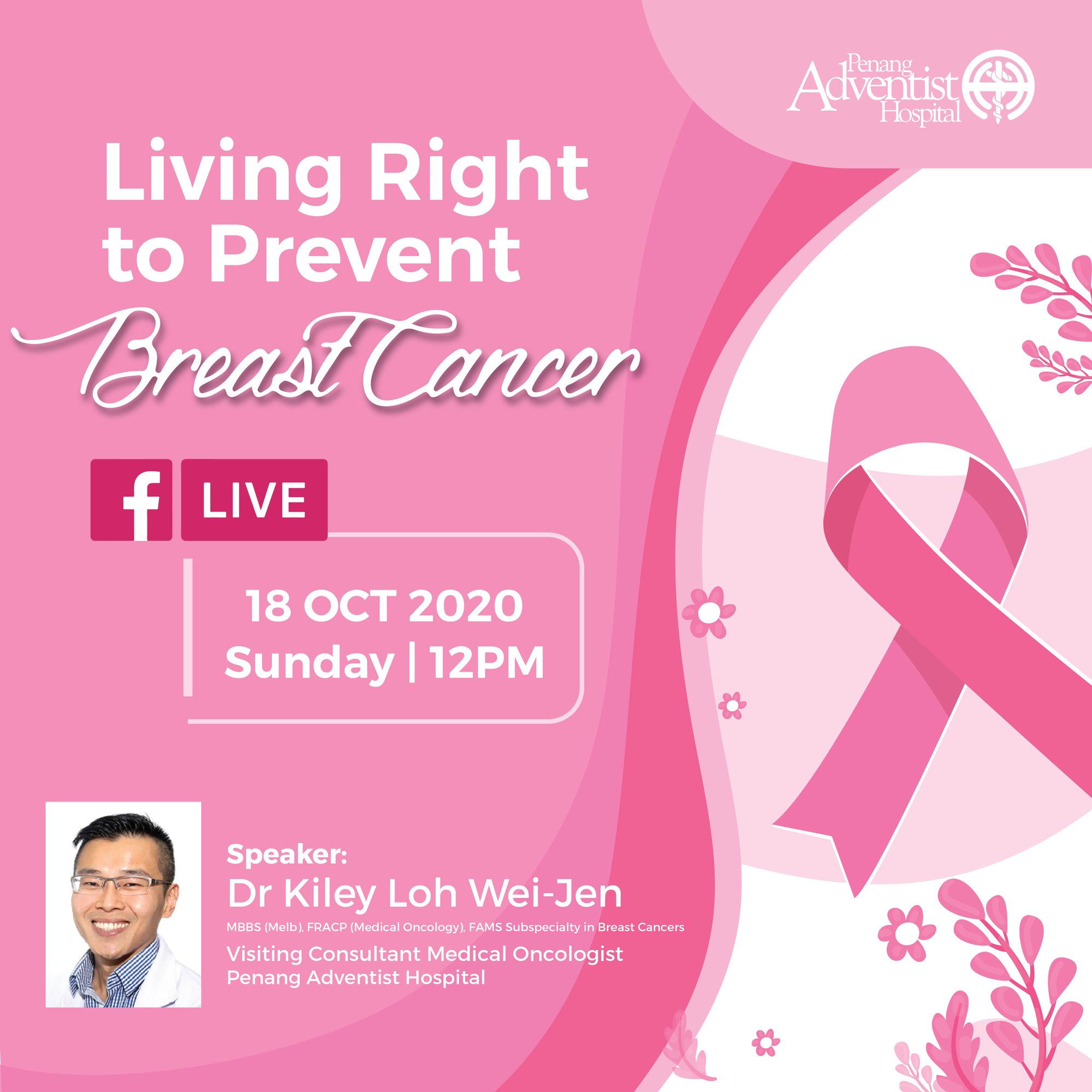 National Cancer Society Of Malaysia Penang Branch Living Right To