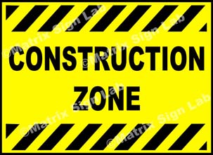 SV Tech Blog: Construction Zone Sign