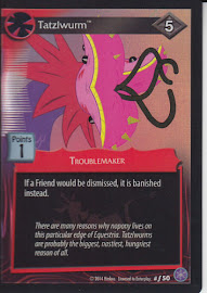 My Little Pony Tatzlwurm The Crystal Games CCG Card