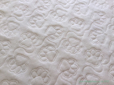 Pat's Baby Safari, fleece backed quilt Pat's Baby Safari, fleece backed quilt