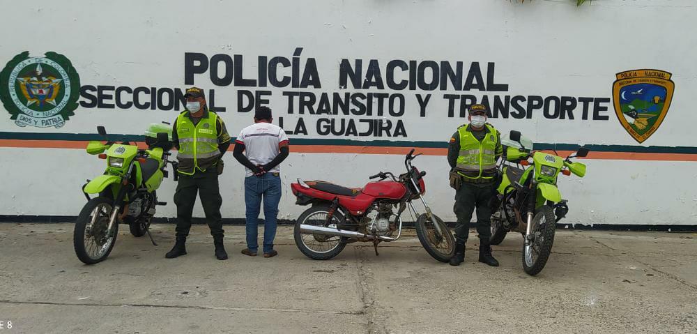 hoyennoticia.com, Policía recuperó dos motos robadas en La Guajira