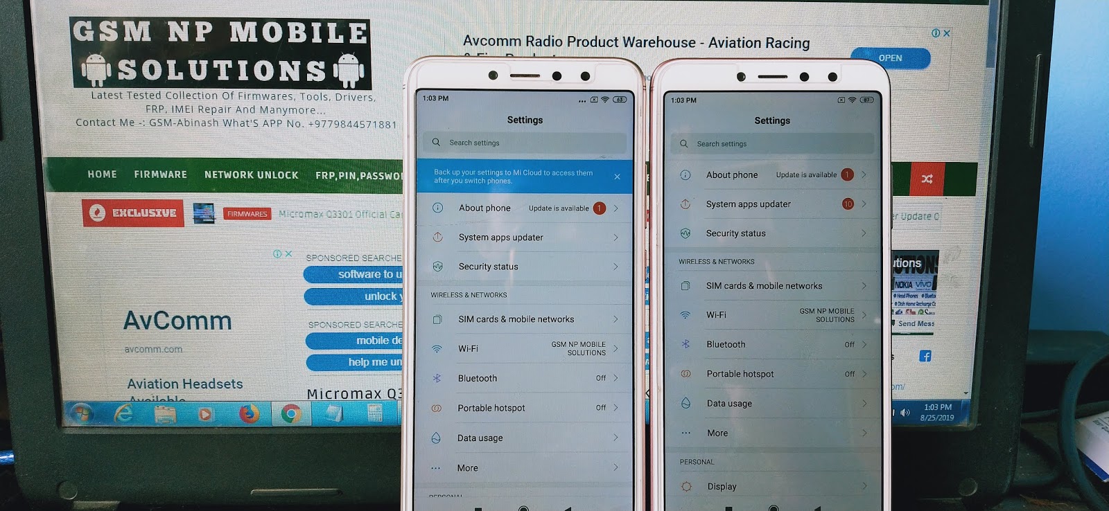 Redmi Y2/S2 NV Data Corrupted IMEI 0000 No Service Fix Repair Available