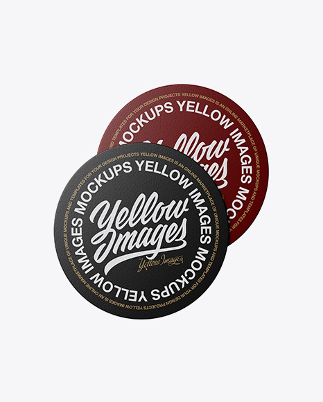 250+ Best Coaster Mockup Templates | Free & Premium