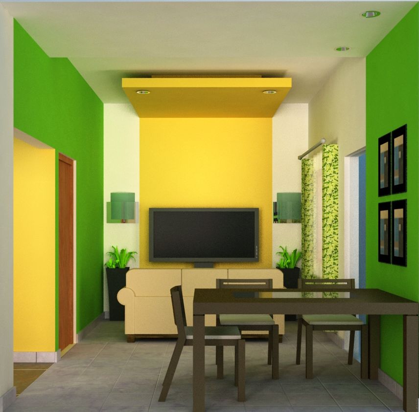  Warna  Cat  dan  Desain Interior Rumah  Minimalis Sederhana