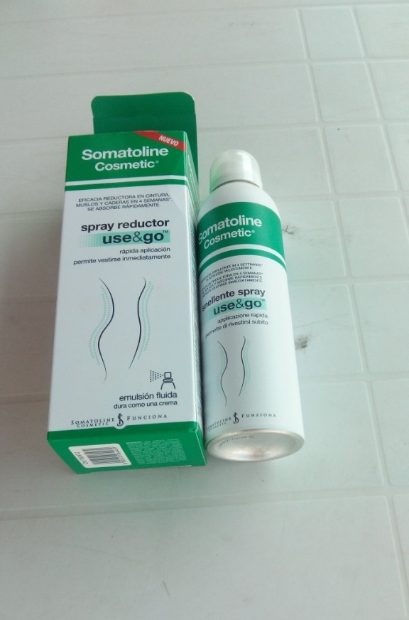 Somatoline Cosmetic Spray Reductor Use & Go