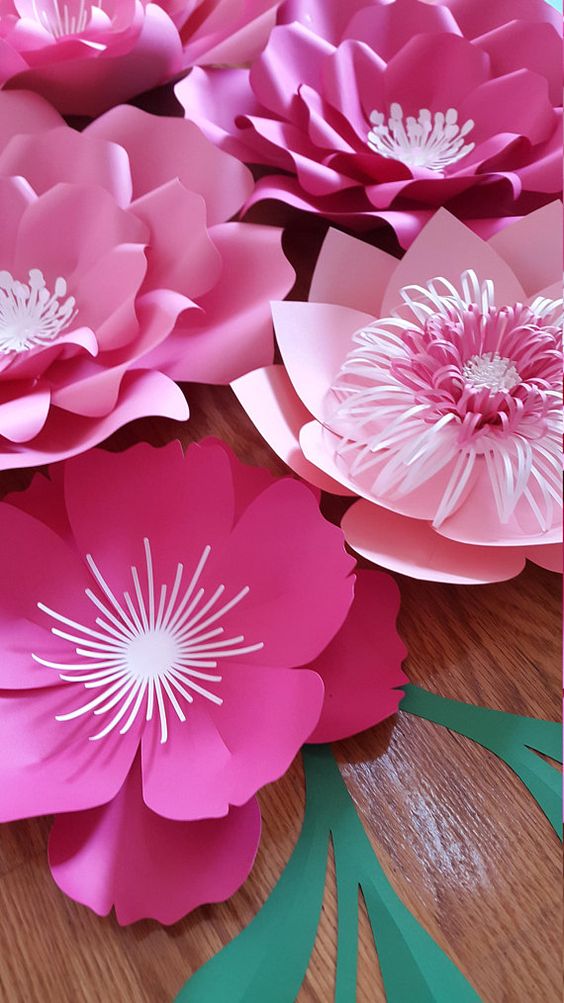 Cómo hacer flores de papel gigantes - El Cómo de las Cosas