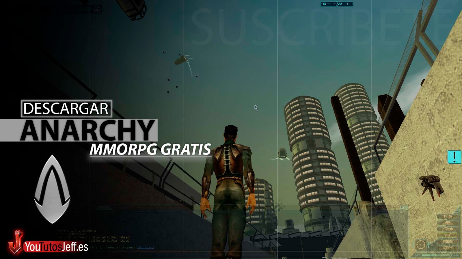 MMORPG Ciencia Ficción, Descargar Anarchy Online para PC Gratis