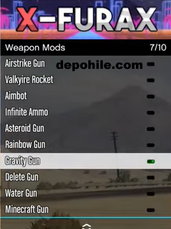 GTA5 Online 1.50 FURAX Menu 1.6 Aimbot, Gravity Hilesi İndir 2020