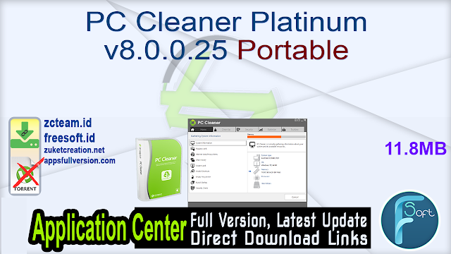 PC Cleaner Platinum v8.0.0.25 Portable_ ZcTeam.id