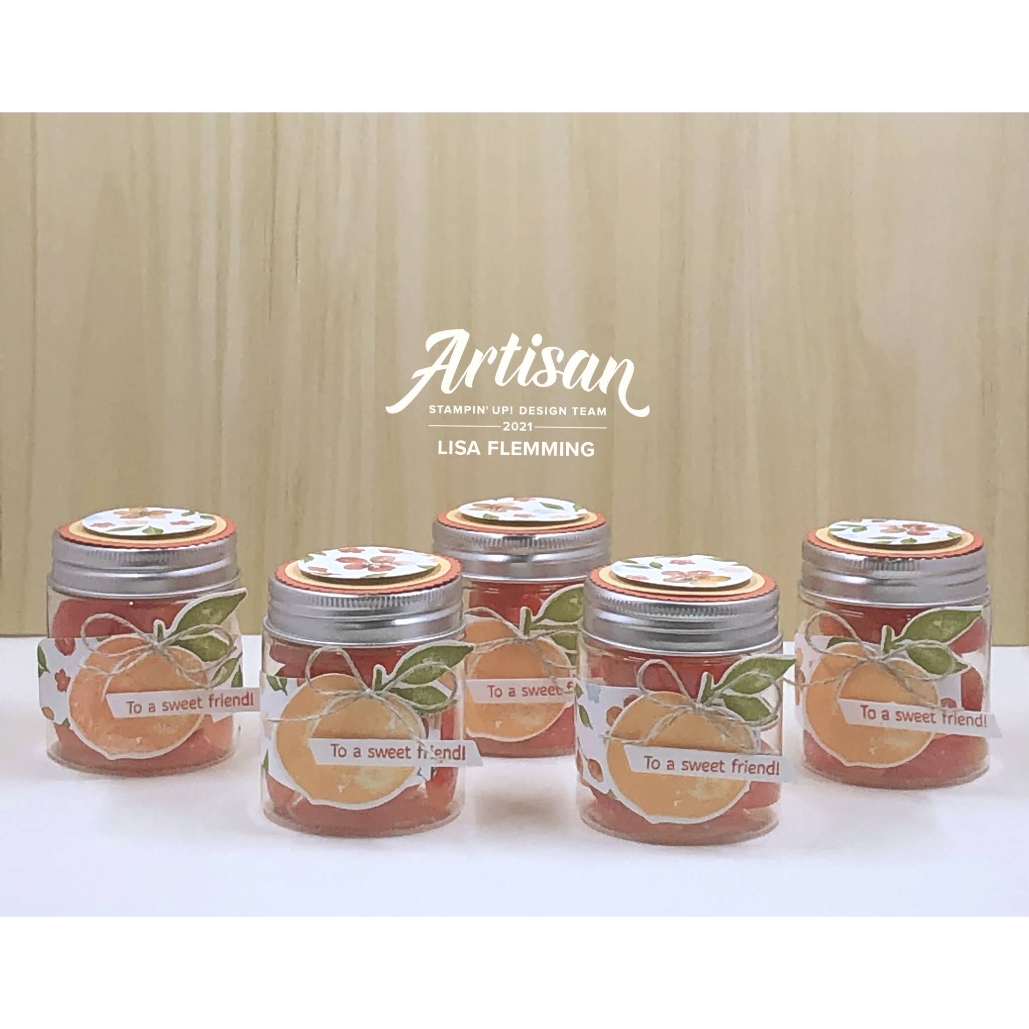 Saturday Share You’re A Peach Mini Jam Jar Treats (Quick And Easy
