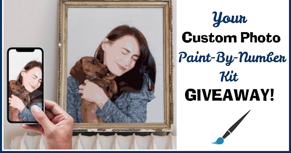Sew Can Do Custom Photo PaintByNumber Painting Kit Giveaway!