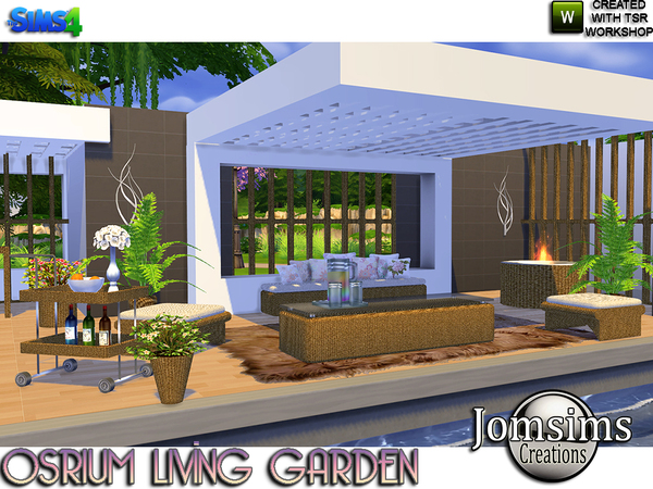 My Sims 4 Blog: Osrium Garden Outdoor Living Set by JomSims My Sims 4 Blog: Osrium Garden Outdoor Living Set by JomSims on Cc Outdoor Living id=80290