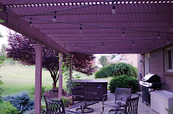 patio pergola lights lighting pretty