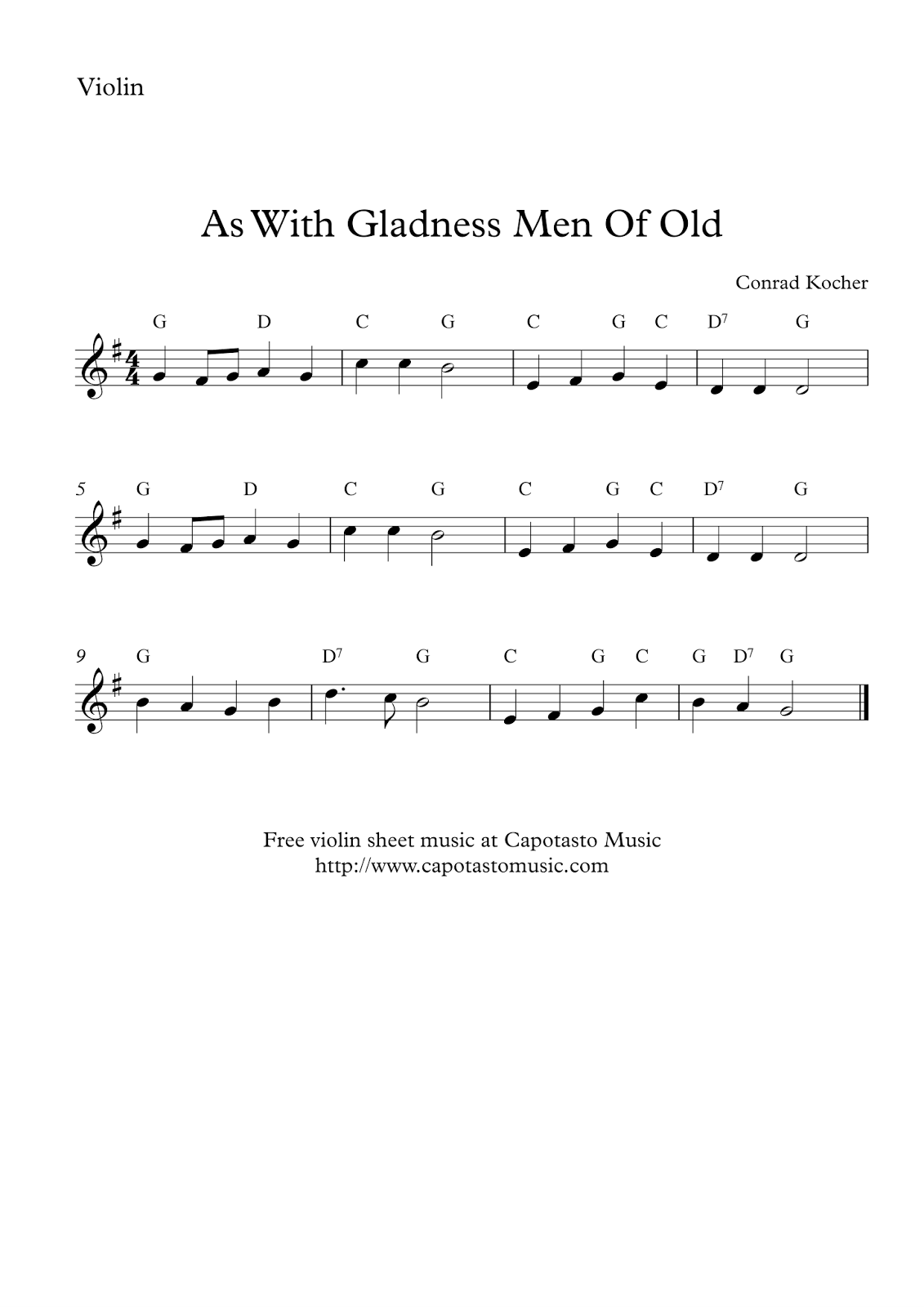as with gladness men of old free christmas violin sheet music old violin sheet music