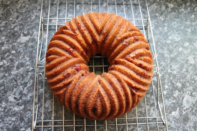 FoodLustPeopleLove: The tender vanilla crumb surrounds sweet raspberries for a little slice of summer berry heaven in this delectable buttermilk raspberry vanilla Bundt cake. If fresh raspberries aren’t available where you live, you can use frozen ones or feel free to substitute your favorite summer berry.