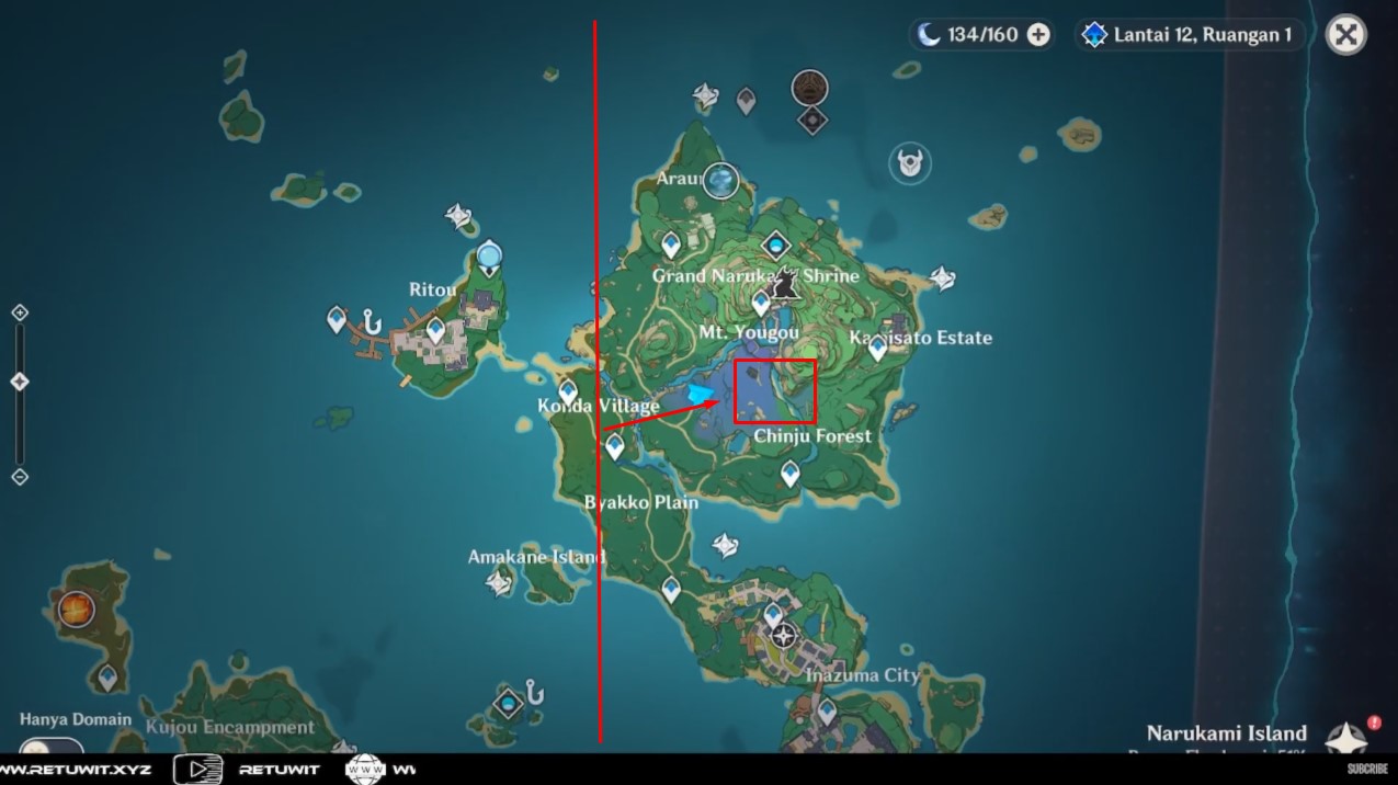 Kuil Timur Laut Konda Village Genshin Impact RETUWIT