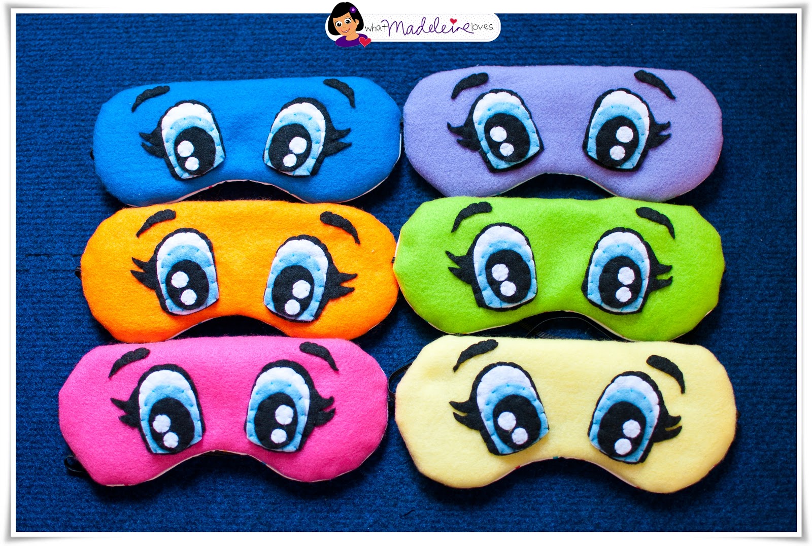 what madeleine loves Eye Masks Anime Style